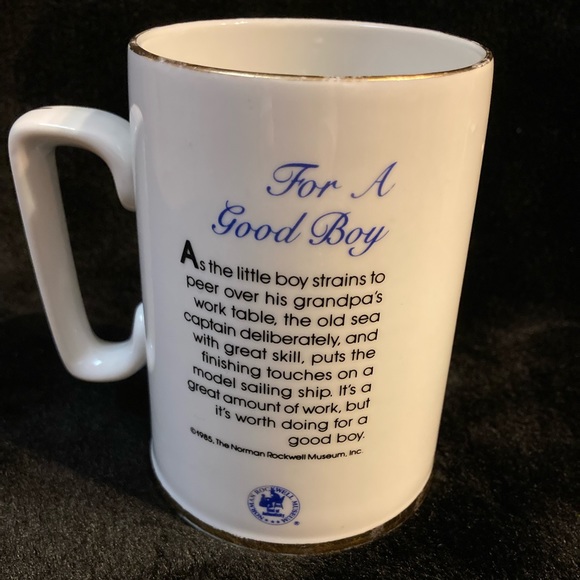 1985 Norman Rockwell " For a Good Boy" - Picture 3 of 8